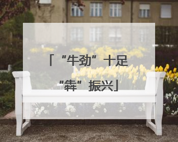 “牛劲”十足“犇”振兴