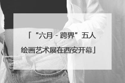 “六月 - 跨界”五人绘画艺术展在西安开幕