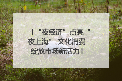 “夜经济”点亮“夜上海” 文化消费绽放市场新活力
