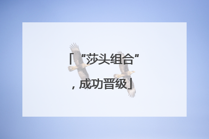 “莎头组合”，成功晋级