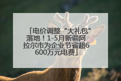 电价调整“大礼包”落地！1-5月新疆阿拉尔市为企业节省超6600万元电费