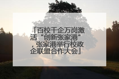 百校千企万岗激活“创新张家港”，张家港举行校政企联盟合作大会