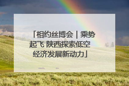 相约丝博会｜乘势起飞 陕西探索低空经济发展新动力