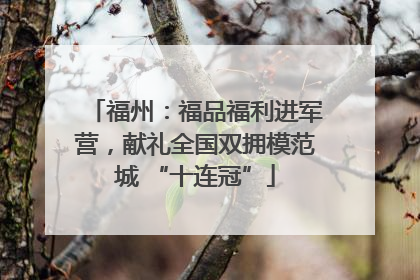 福州：福品福利进军营，献礼全国双拥模范城 “十连冠”