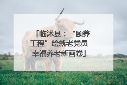 临沭县：“颐养工程”绘就老党员幸福养老新画卷