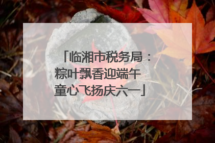 临湘市税务局：粽叶飘香迎端午 童心飞扬庆六一