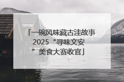 一碗风味藏古洼故事 2025“寻味文安”美食大赛收官