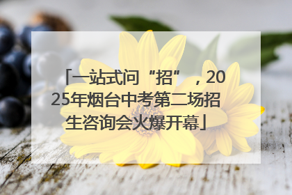 一站式问“招”，2025年烟台中考第二场招生咨询会火爆开幕