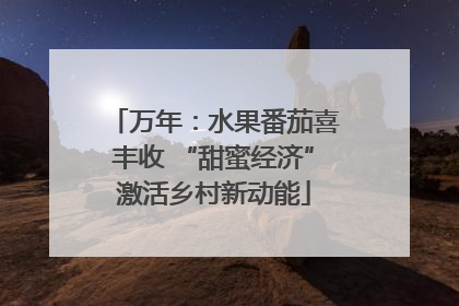 万年：水果番茄喜丰收 “甜蜜经济”激活乡村新动能