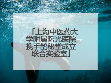 上海中医药大学附属曙光医院携手鹊秘堂成立联合实验室