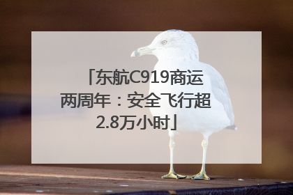 东航C919商运两周年：安全飞行超2.8万小时