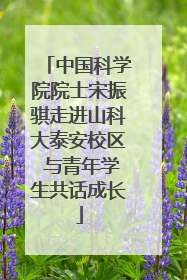 中国科学院院士宋振骐走进山科大泰安校区 与青年学生共话成长