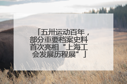 五卅运动百年，部分重要档案史料首次亮相“上海工会发展历程展”