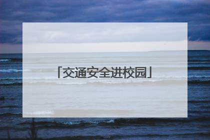 交通安全进校园