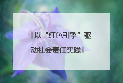 以“红色引擎”驱动社会责任实践