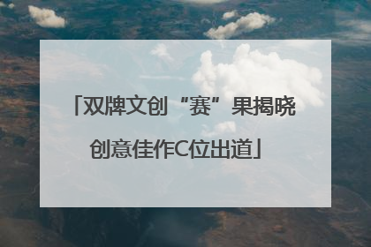 双牌文创“赛”果揭晓 创意佳作C位出道