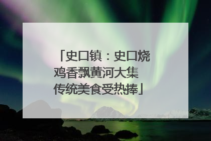 史口镇：史口烧鸡香飘黄河大集 传统美食受热捧