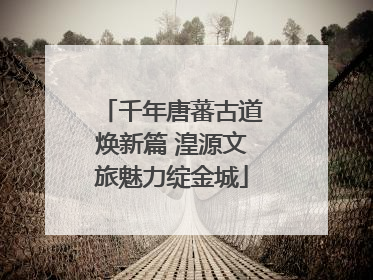 千年唐蕃古道焕新篇 湟源文旅魅力绽金城