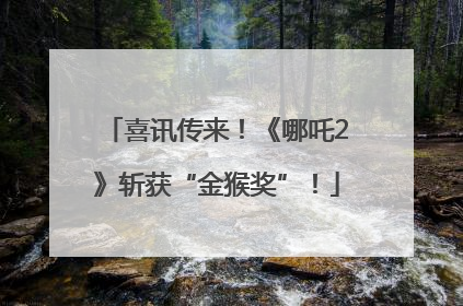 喜讯传来！《哪吒2》斩获“金猴奖”！