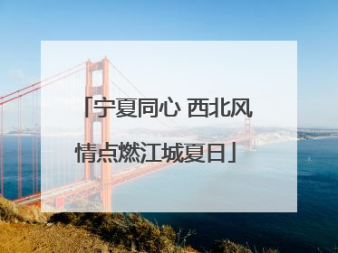宁夏同心 西北风情点燃江城夏日