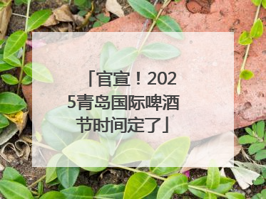 官宣！2025青岛国际啤酒节时间定了