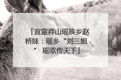 宜章莽山瑶族乡赵桥妹：瑶乡“刘三姐” 瑶歌传天下