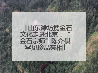 山东潍坊携金石文化走进北京，“金石宗师”陈介祺罕见珍品亮相