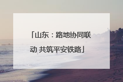 山东：路地协同联动 共筑平安铁路