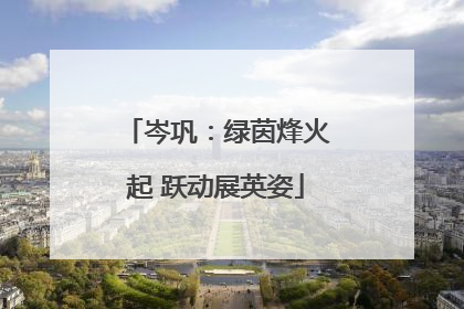 岑巩：绿茵烽火起 跃动展英姿