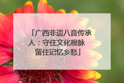 广西非遗八音传承人：守住文化根脉 留住记忆乡愁