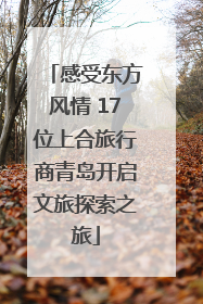 感受东方风情 17位上合旅行商青岛开启文旅探索之旅