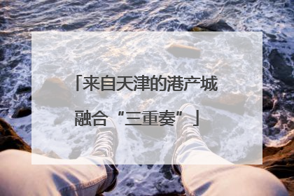 来自天津的港产城融合“三重奏”
