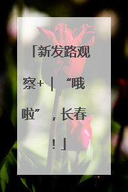 新发路观察+｜“哦啦”，长春！