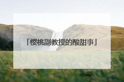 樱桃副教授的酸甜事