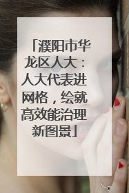 濮阳市华龙区人大：人大代表进网格，绘就高效能治理新图景
