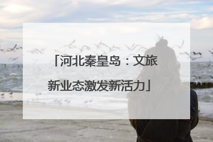 河北秦皇岛：文旅新业态激发新活力