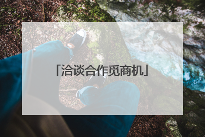 洽谈合作觅商机
