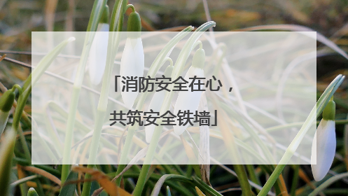 消防安全在心，共筑安全铁墙