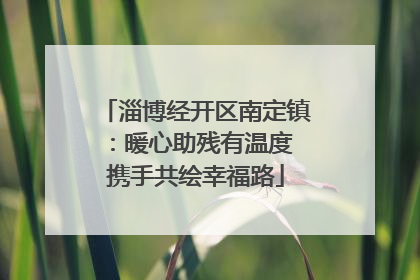 淄博经开区南定镇：暖心助残有温度 携手共绘幸福路
