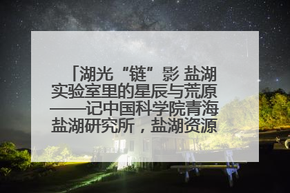 湖光“链”影 盐湖实验室里的星辰与荒原——记中国科学院青海盐湖研究所，盐湖资源化学实验室党总支书记、副主任刘忠