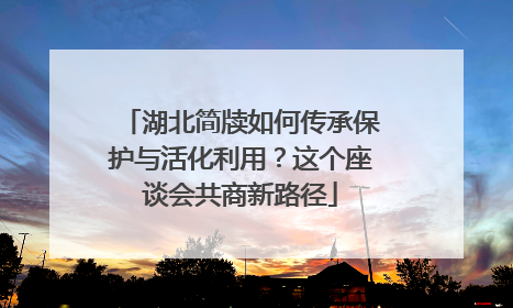 湖北简牍如何传承保护与活化利用？这个座谈会共商新路径