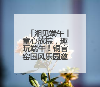 湘见端午丨童心放粽，趣玩端午！铜官窑国风乐园邀你共赴亲子文化盛宴