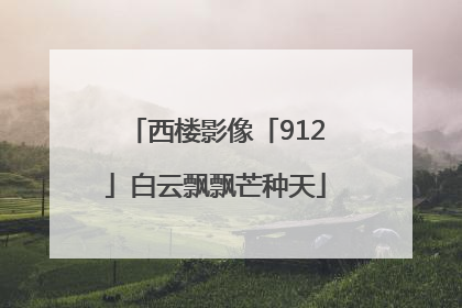 西楼影像「912」白云飘飘芒种天