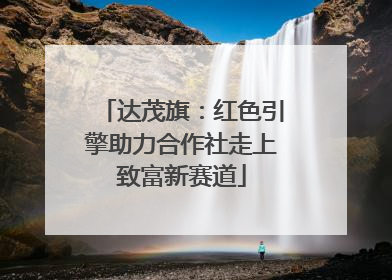 达茂旗：红色引擎助力合作社走上致富新赛道
