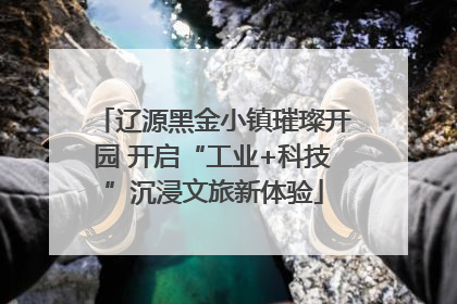 辽源黑金小镇璀璨开园 开启“工业+科技”沉浸文旅新体验