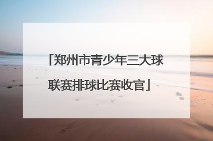 郑州市青少年三大球联赛排球比赛收官