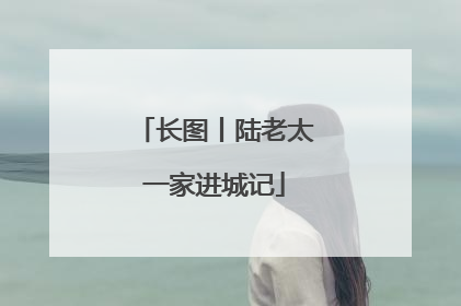 长图丨陆老太一家进城记