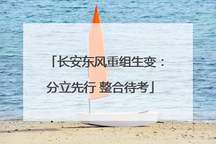 长安东风重组生变：分立先行 整合待考