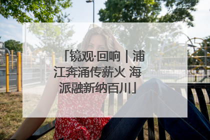 镜观·回响｜浦江奔涌传薪火 海派融新纳百川