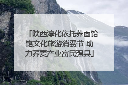 陕西淳化依托荞面饸饹文化旅游消费节 助力荞麦产业富民强县